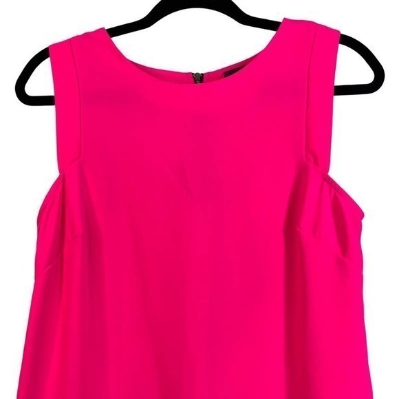 ASTR Hot Pink & Blue Color-Block Mini Shift Dress - Picture 7 of 12